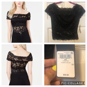 NWT Guess Lace Top